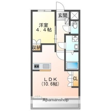 滋賀県湖南市石部東3丁目 石部駅 1LDK マンション 賃貸物件詳細