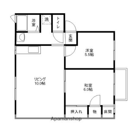 滋賀県守山市下之郷3丁目 守山駅 2LDK アパート 賃貸物件詳細