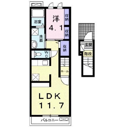 滋賀県大津市大萱5丁目 瀬田駅 1LDK アパート 賃貸物件詳細
