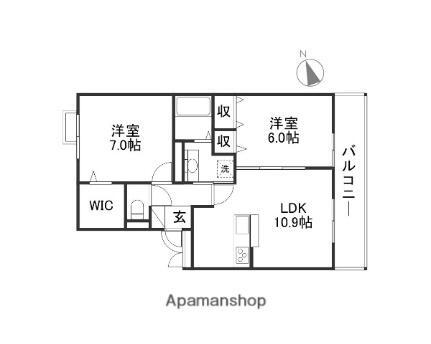滋賀県草津市西矢倉2丁目 草津駅 2LDK アパート 賃貸物件詳細