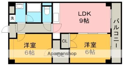 滋賀県草津市橋岡町 南草津駅 2DK マンション 賃貸物件詳細
