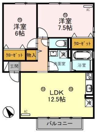 滋賀県大津市今堅田2丁目 堅田駅 2LDK アパート 賃貸物件詳細