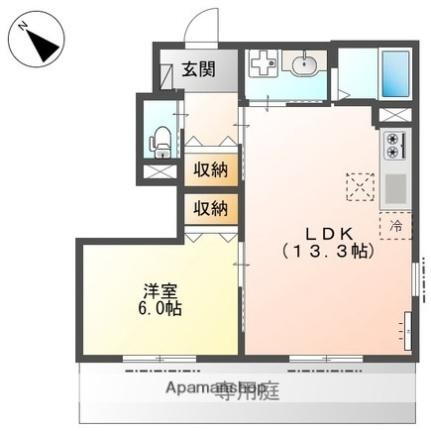 滋賀県東近江市五個荘山本町 能登川駅 1LDK アパート 賃貸物件詳細