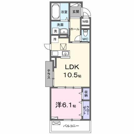 滋賀県彦根市立花町 彦根駅 1LDK アパート 賃貸物件詳細