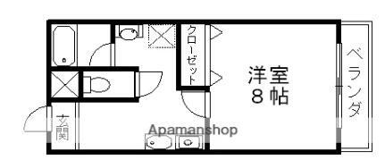滋賀県彦根市平田町 南彦根駅 1K アパート 賃貸物件詳細