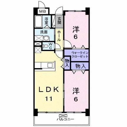 滋賀県長浜市八幡東町 長浜駅 2LDK マンション 賃貸物件詳細
