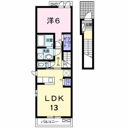 滋賀県彦根市竹ケ鼻町 南彦根駅 1LDK アパート 賃貸物件詳細