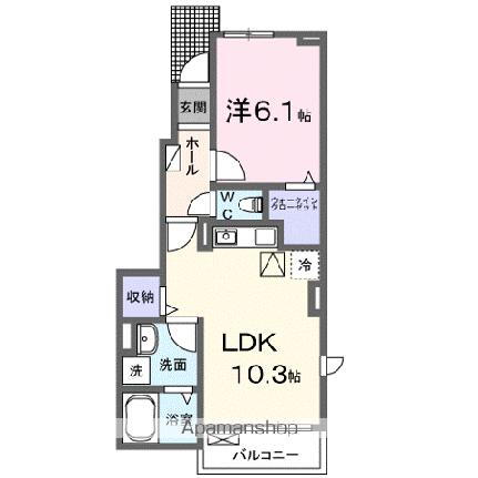 滋賀県湖南市岩根中央3丁目 三雲駅 1LDK アパート 賃貸物件詳細