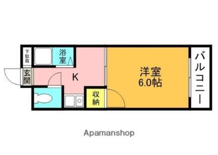大阪府寝屋川市大成町 萱島駅 1K アパート 賃貸物件詳細