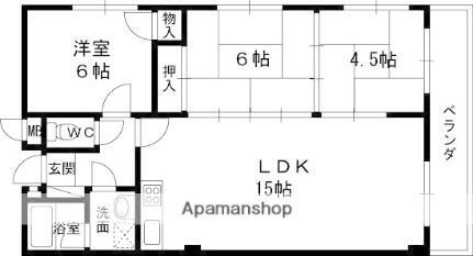 大阪府枚方市山之上北町 星ケ丘駅 3LDK マンション 賃貸物件詳細