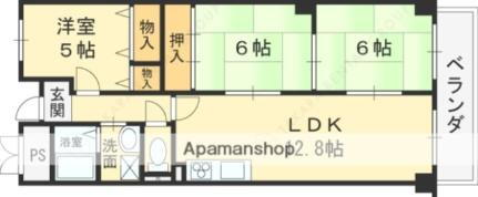 大阪府枚方市招提南町1丁目 牧野駅 3LDK マンション 賃貸物件詳細