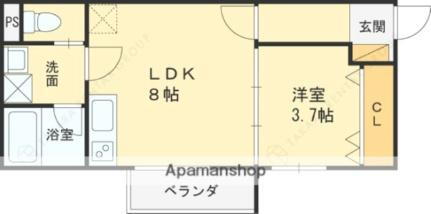 大阪府門真市城垣町 萱島駅 1LDK アパート 賃貸物件詳細