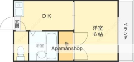 大阪府高槻市八幡町 高槻市駅 1DK マンション 賃貸物件詳細