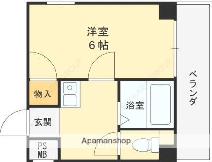 大阪府東大阪市横小路町5丁目 瓢箪山駅 1K マンション 賃貸物件詳細
