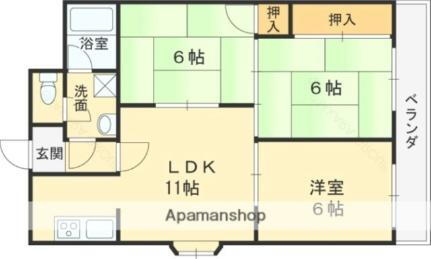 大阪府東大阪市新池島町2丁目 東花園駅 3LDK マンション 賃貸物件詳細