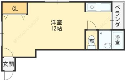 大阪府東大阪市西上小阪 長瀬駅 1K マンション 賃貸物件詳細