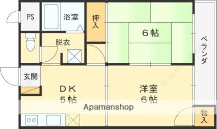 大阪府高槻市城南町2丁目 高槻市駅 2DK マンション 賃貸物件詳細