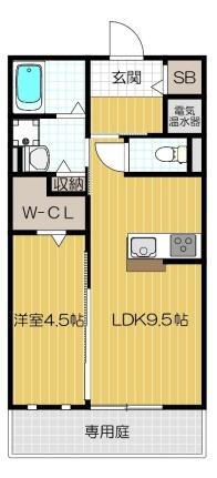 大阪府茨木市郡山2丁目 茨木駅 1LDK アパート 賃貸物件詳細