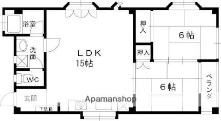 大阪府寝屋川市緑町 香里園駅 1LDK マンション 賃貸物件詳細