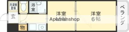 大阪府八尾市本町4丁目 近鉄八尾駅 2K マンション 賃貸物件詳細