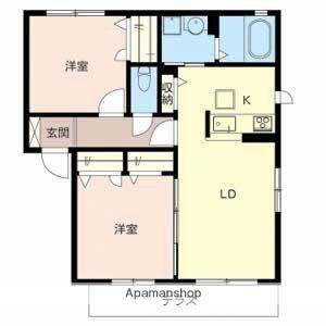 大阪府堺市東区日置荘西町1丁 初芝駅 2LDK アパート 賃貸物件詳細