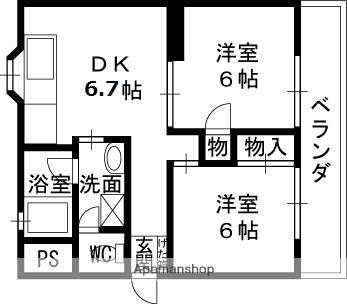 大阪府大阪市城東区永田2丁目 放出駅 2DK マンション 賃貸物件詳細