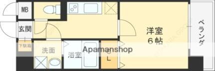 Ａｍａｂｉｌｅ深江橋 8階 1K 賃貸物件詳細