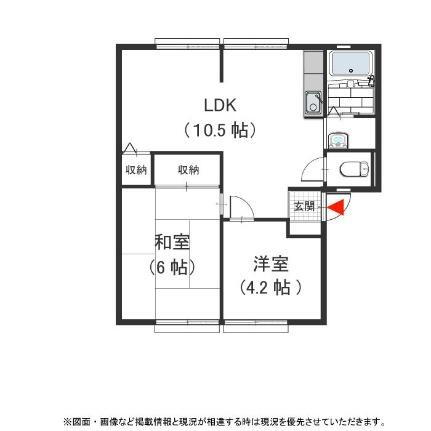 大阪府大東市深野4丁目 野崎駅 2LDK アパート 賃貸物件詳細