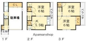 大阪府大阪市城東区永田1丁目 放出駅 4K アパート 賃貸物件詳細