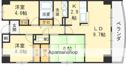 大阪府大阪市鶴見区鶴見3丁目 今福鶴見駅 3LDK マンション 賃貸物件詳細