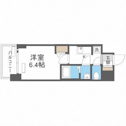 プレサンス新大阪ジェイズ 5階 1K 賃貸物件詳細