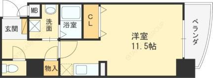 アット長田 8階 ワンルーム 賃貸物件詳細