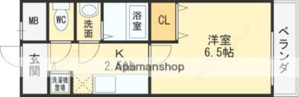 大阪府東大阪市金岡4丁目 久宝寺口駅 1K マンション 賃貸物件詳細