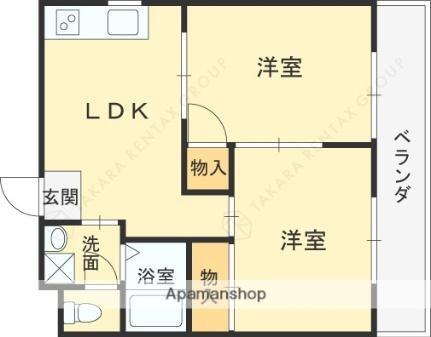 大阪府大阪市都島区友渕町2丁目 都島駅 2LDK マンション 賃貸物件詳細