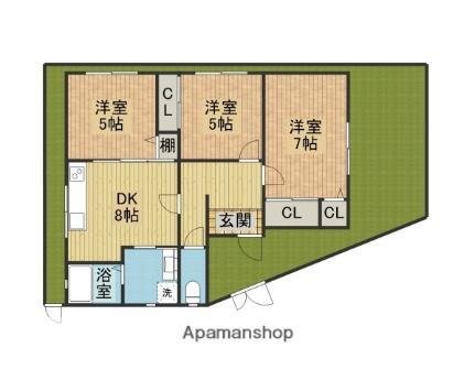 大阪府箕面市西小路1丁目 牧落駅 3DK 一戸建て 賃貸物件詳細