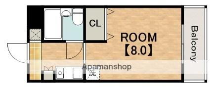 Ｇ・ＨＯＵＳＥ 8階 ワンルーム 賃貸物件詳細