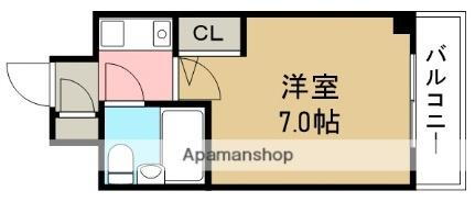 プレステージ岩本 2階 1K 賃貸物件詳細