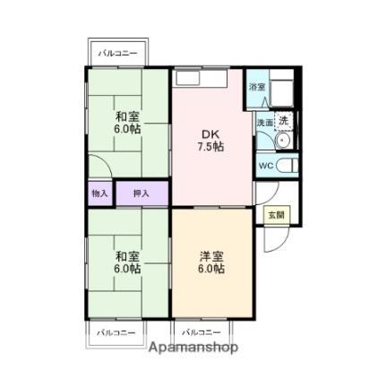 大阪府阪南市黒田 尾崎駅 3DK アパート 賃貸物件詳細