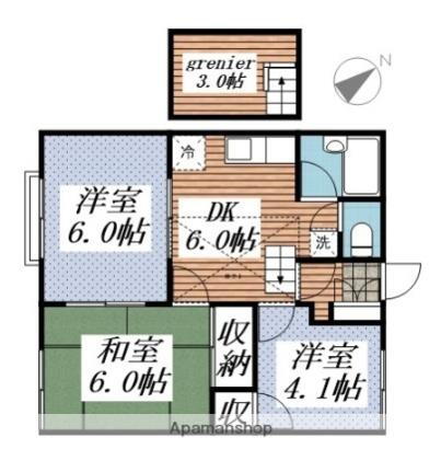 大阪府岸和田市西之内町 和泉大宮駅 3DK アパート 賃貸物件詳細