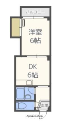 兵庫県尼崎市南塚口町3丁目 塚口駅 1DK マンション 賃貸物件詳細