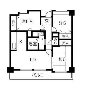 アエロポール伊丹 4階 3LDK 賃貸物件詳細