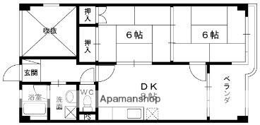 アビタコシキイワ 3階 2DK 賃貸物件詳細