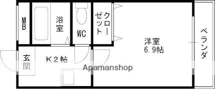 兵庫県西宮市高木東町 西宮北口駅 1K マンション 賃貸物件詳細