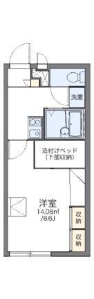 レオパレス白国 2階 1K 賃貸物件詳細