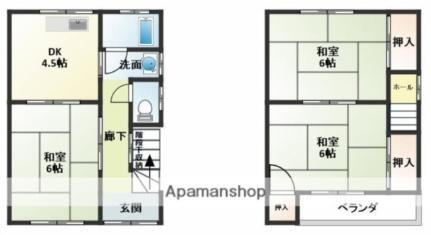 兵庫県姫路市鷹匠町 山陽姫路駅 3DK 一戸建て 賃貸物件詳細