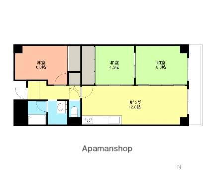 和歌山県和歌山市西釘貫丁2丁目 和歌山市駅 3LDK マンション 賃貸物件詳細