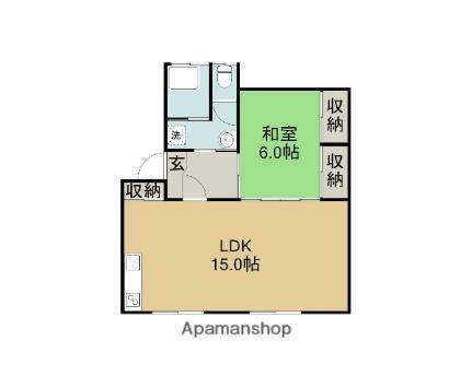 メゾン・ド・ポレールＩ 1階 1LDK 賃貸物件詳細