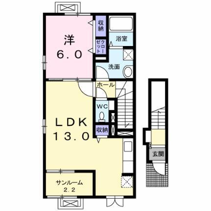 鳥取県鳥取市湖山町東2丁目 湖山駅 1LDK アパート 賃貸物件詳細
