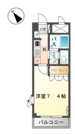 鳥取県鳥取市西町3丁目 鳥取駅 1K マンション 賃貸物件詳細