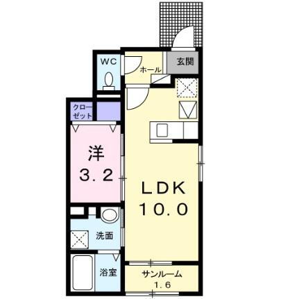 鳥取県鳥取市国府町宮下 鳥取駅 1LDK アパート 賃貸物件詳細